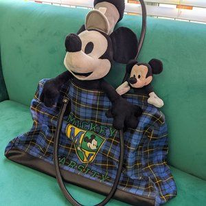 Disney Vintage Duffel Tote Bag